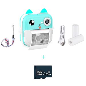 PrintBundle, azonnali fényképezőgép készlet, 2 tekercs papírral, USB kábellel, csuklópánttal és Micro SD kártyával